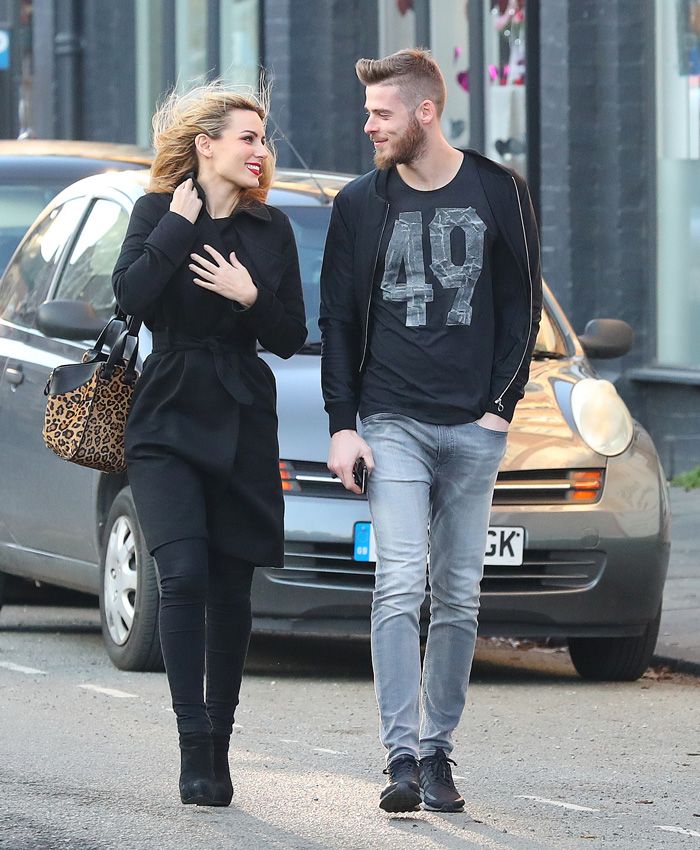 Edurne y David de Egea