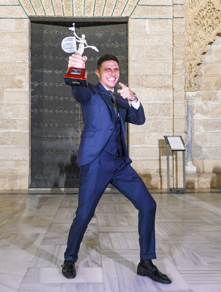 Joaquín Sánchez recibe el premio 'Embajador de Sevilla'