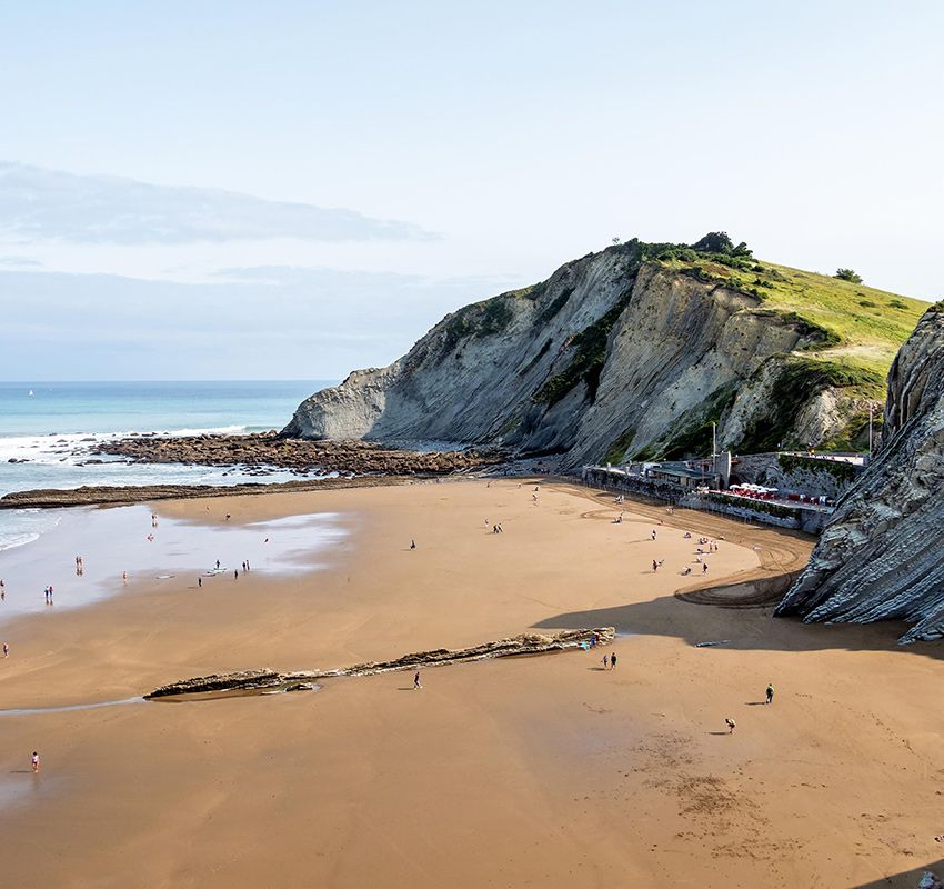 Playa de Itzurun, Getaria, Guipúzcoa