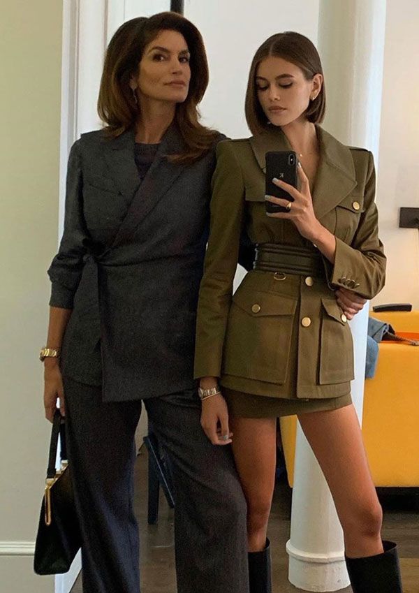 Kaia Gerber y Cindy Crawford