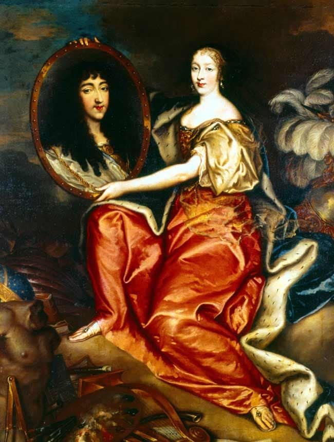 El Duque de Orleans, Felipe I (1640-1701), y Enriqueta contrajeron matrimonio el 31 de marzo de 1661
