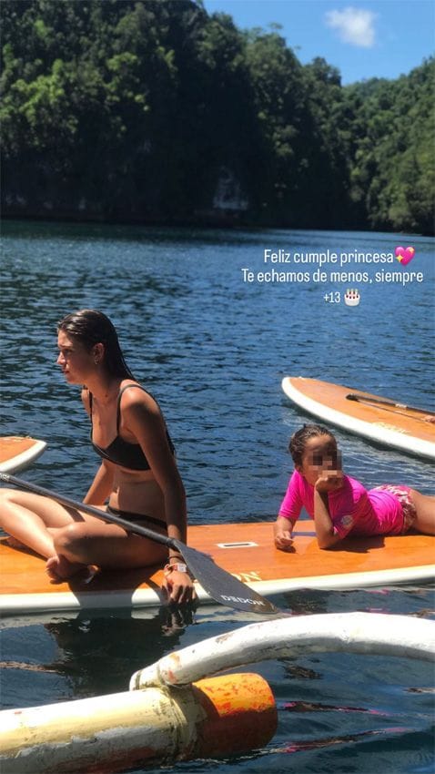 Sira y Xana, las dos hijas de Luis Enrique