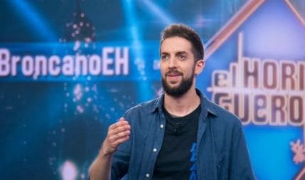 David Broncano en El Hormiguero de Antena3 en junio de 2018