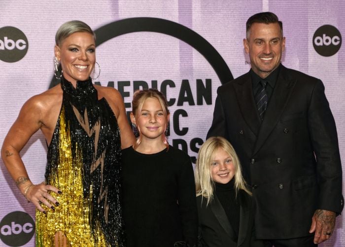 Pink y su familia