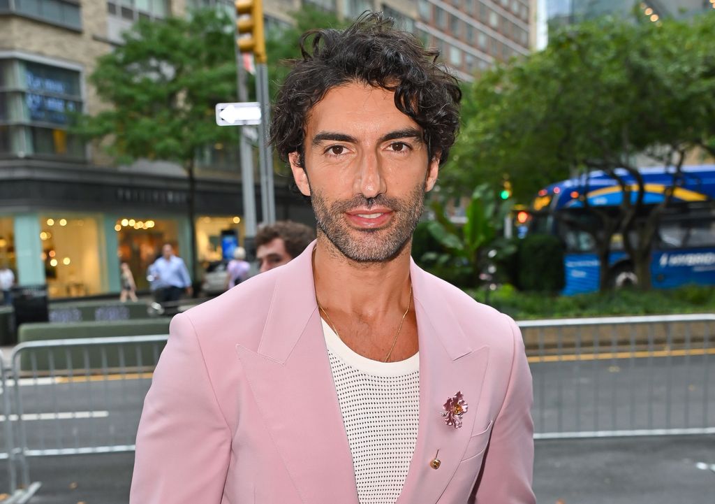 NEW YORK, NEW YORK - AUGUST 06: Justin Baldoni arrives to the "It Ends With Us" premiere at AMC Lincoln Square Theater on August 06, 2024 in New York City. (Photo by James Devaney/GC Images)