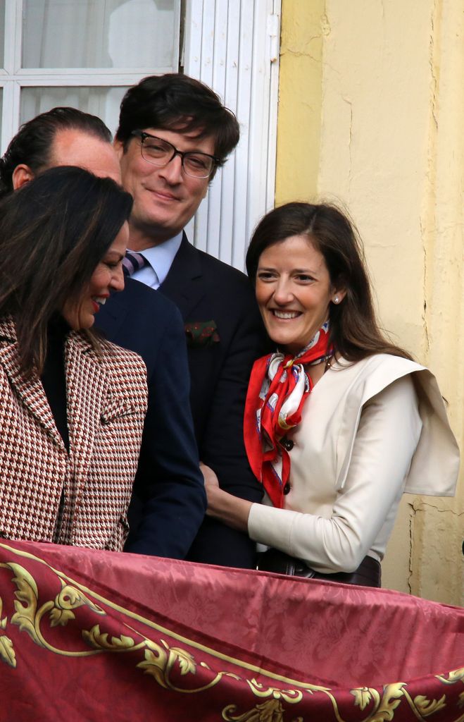 Luis Medina y Clara Caruana, en Sevilla el 26 de marzo de 2024