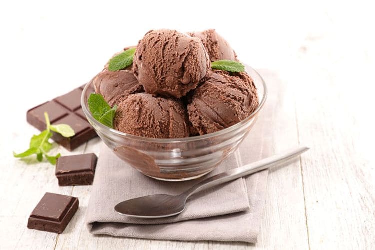 helado chocolate