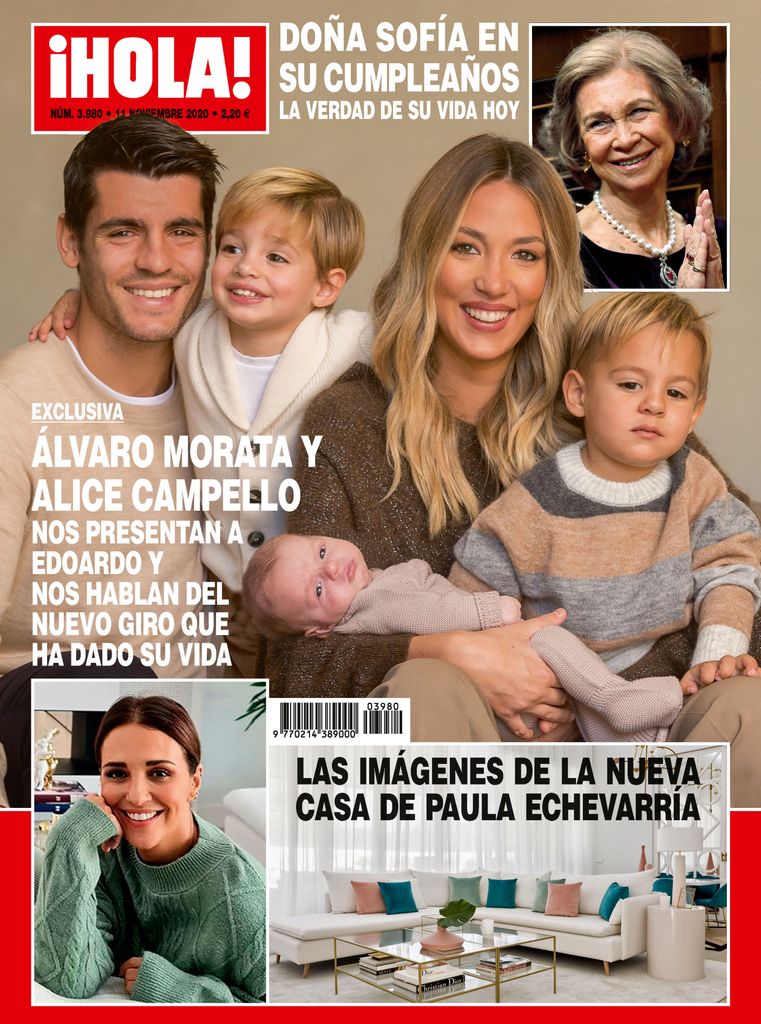 Portada de Alice Campello y Álvaro Morata