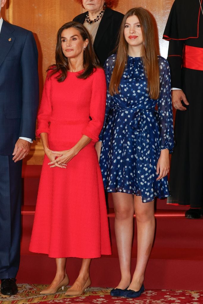 La infanta Sofía en la audiencia con los galardonados premios princesa de asturias