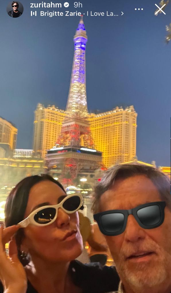 Stephanie Salas y Humberto Zurita han aterrizado en Las Vegas.