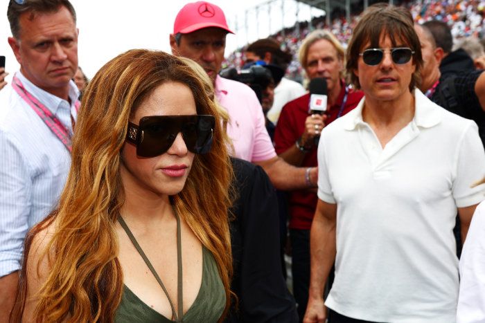 Shakira y Tom Cruise 