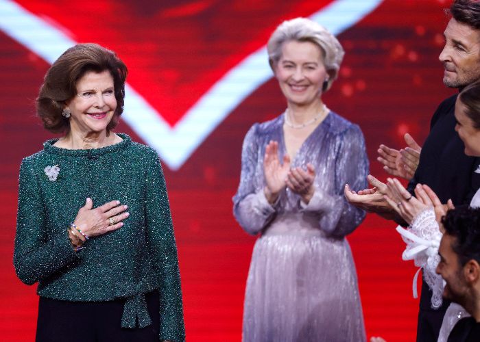 Silvia de Suecia en la gala benéfica 'Un corazón para los niños' en Berlín