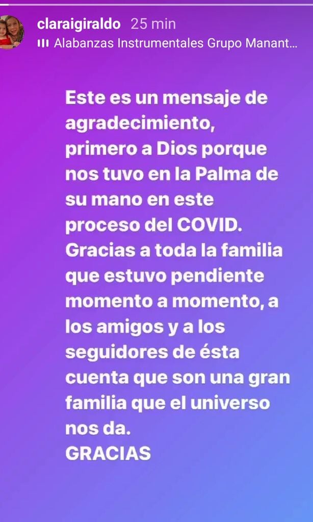 mensaje de la mam de ximena duque