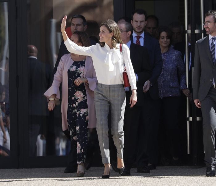 el curioso look de la reina Letizia