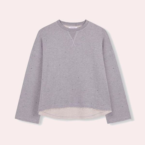 sudadera gris