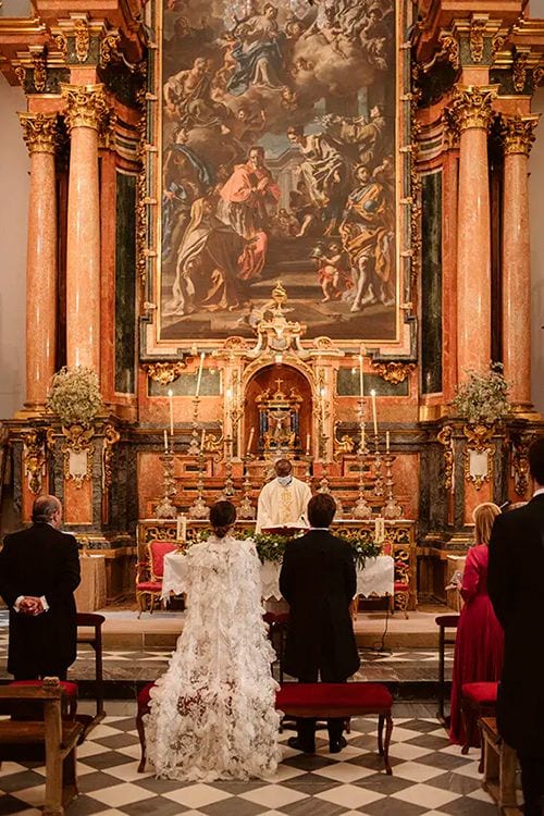 Testigos de boda iglesia