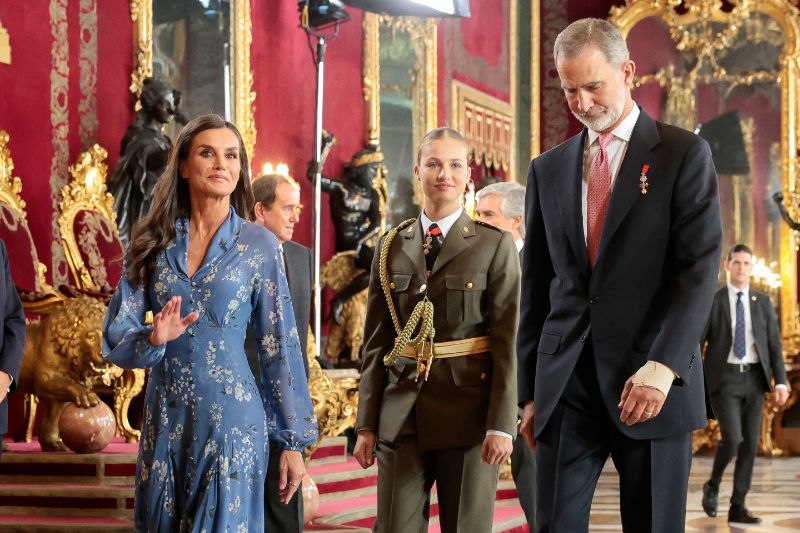 Los Reyes y la princesa Leonor