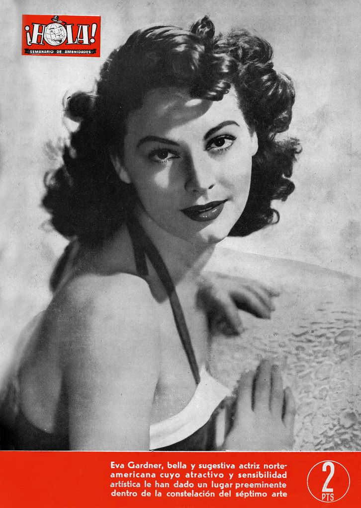 HOLA 4182 AVA GARDNER PORTADA PARA EL 80 ANIVERSARIO