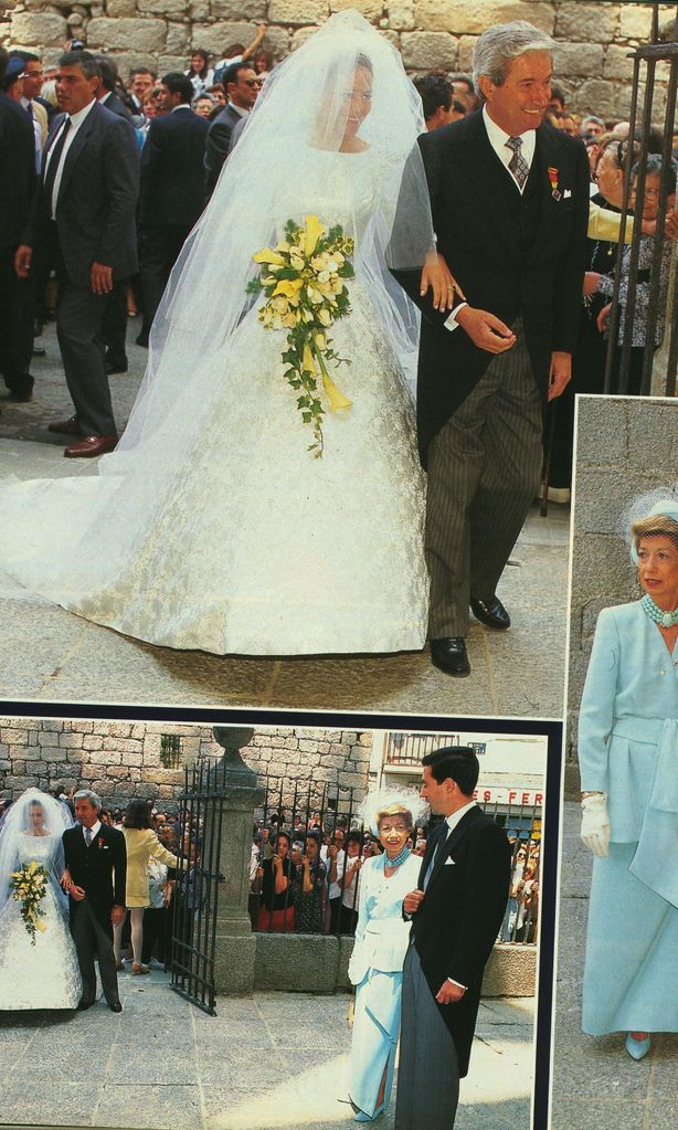 
Sus padres, Teresa de Borbón y Borbón, princesa de las dos Sicilias y don Íñigo Moreno de Arteaga, actual marqués de Laserna, habían organizado una gran cita para conmemorar sus bodas de plata.
