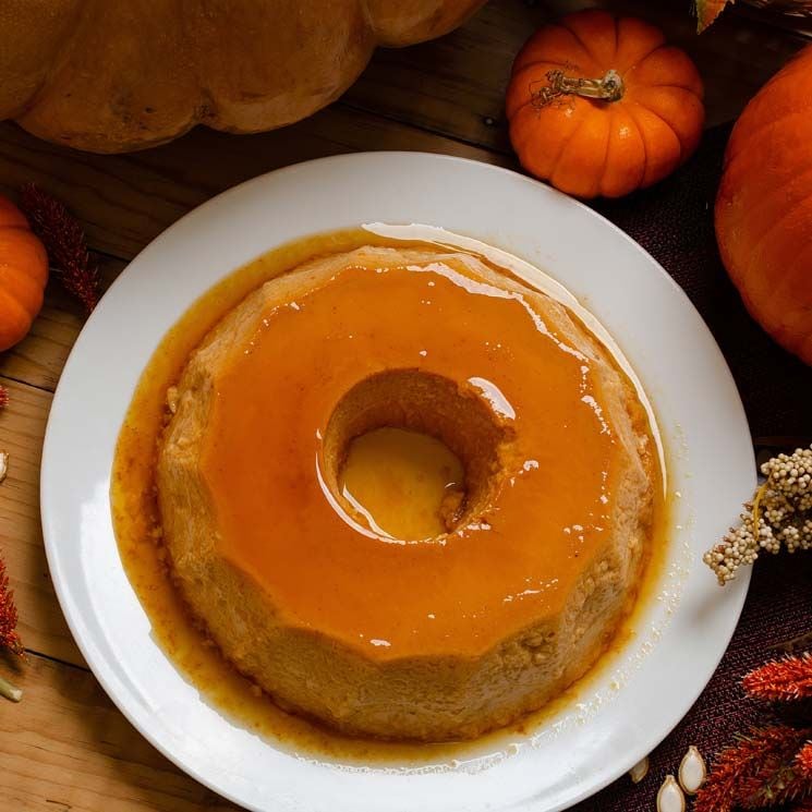 flan calabaza adobe