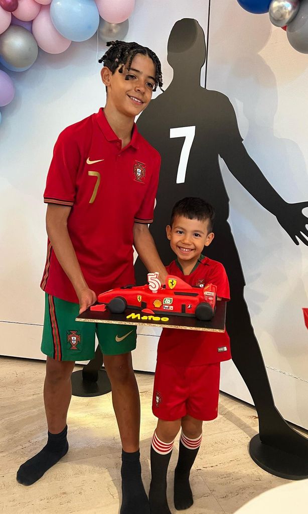 georgina rodr guez y sus hijos con cristiano ronaldo