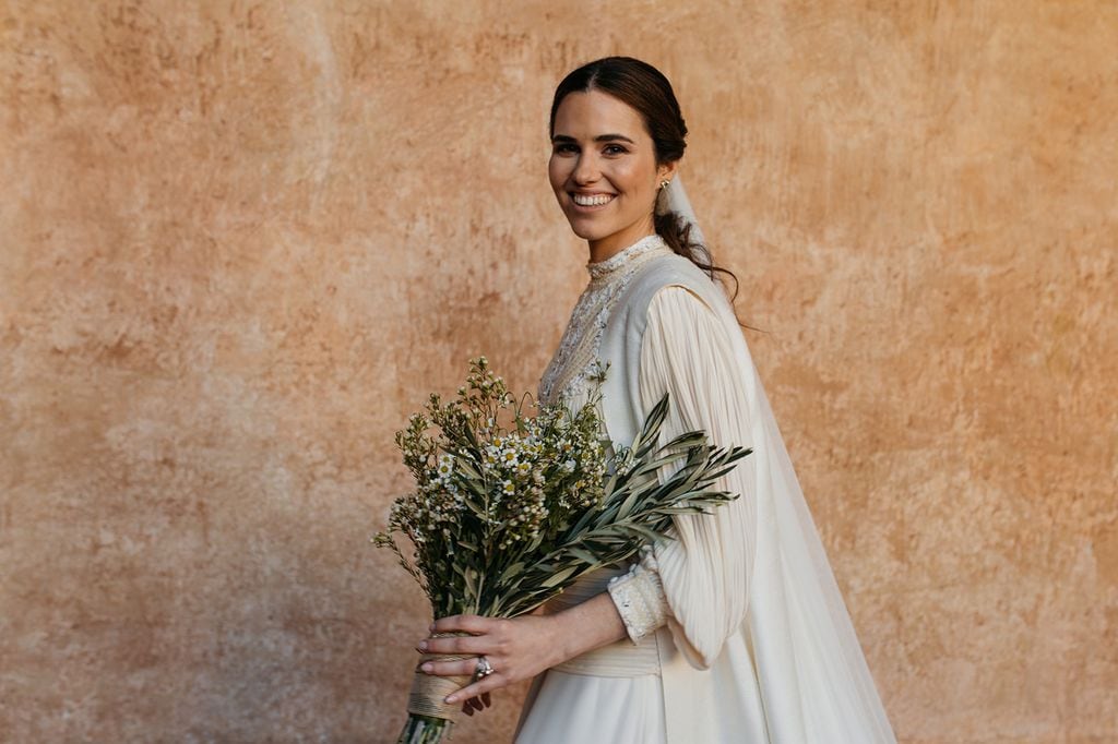 Look de novia viral de Lucía de Miguel