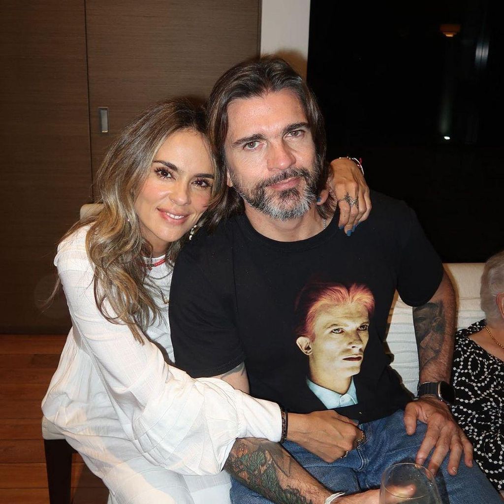 Juanes y su esposa, Karen Martínez