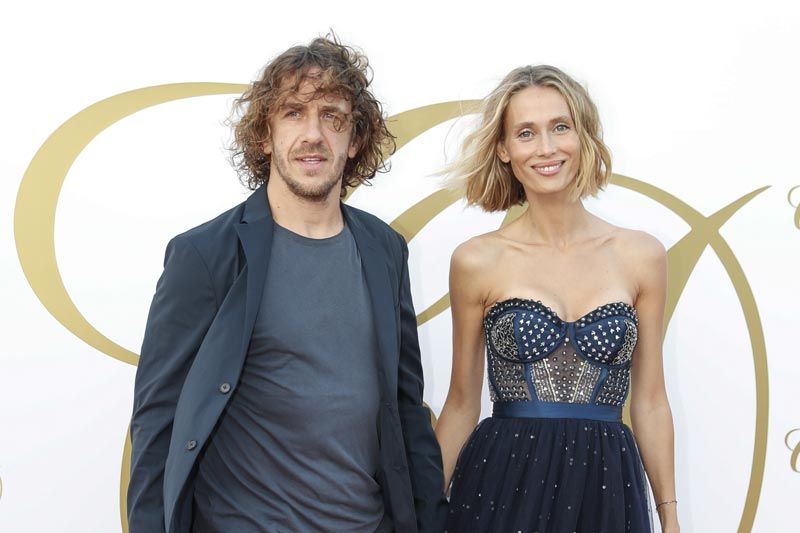 Vanesa Lorenzo y Carles Puyol