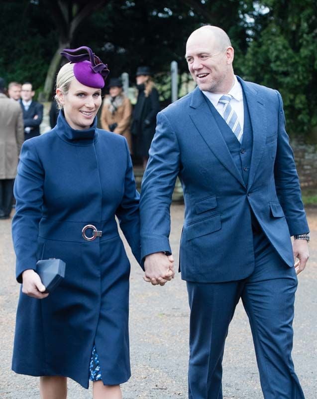 Mike y Zara Tindall