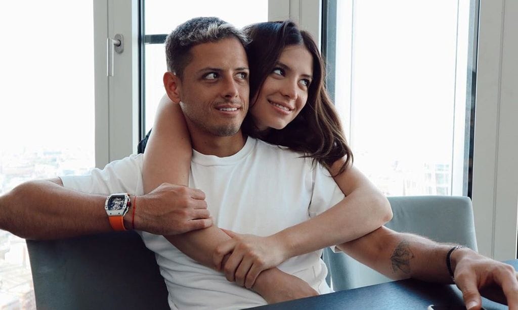 sarah kohan y javier chicharito