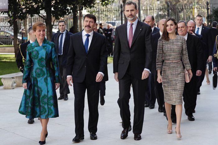 Reyes Felipe y Letizia