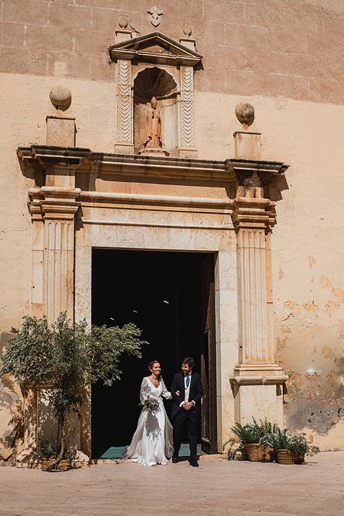 Una boda íntima religiosa