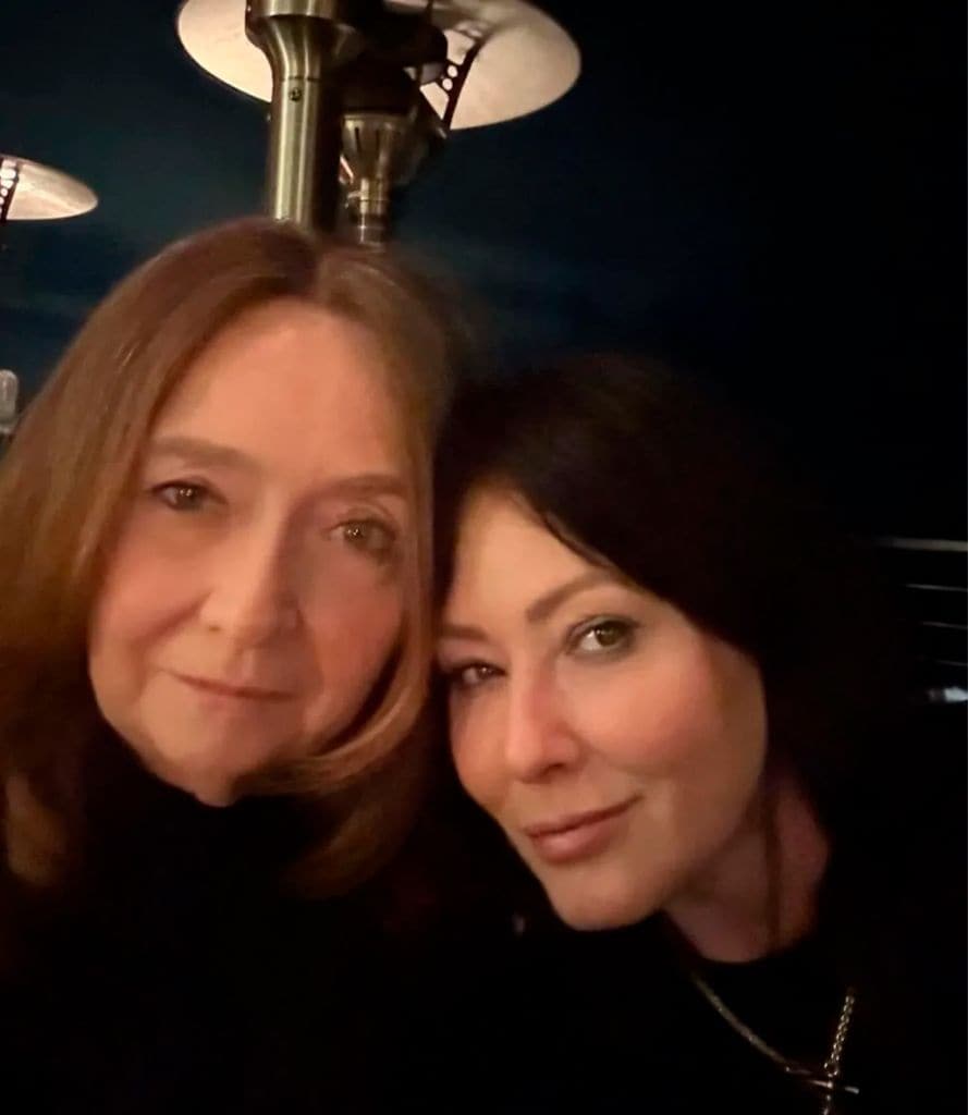 Shannen Doherty con su madre, Rosa