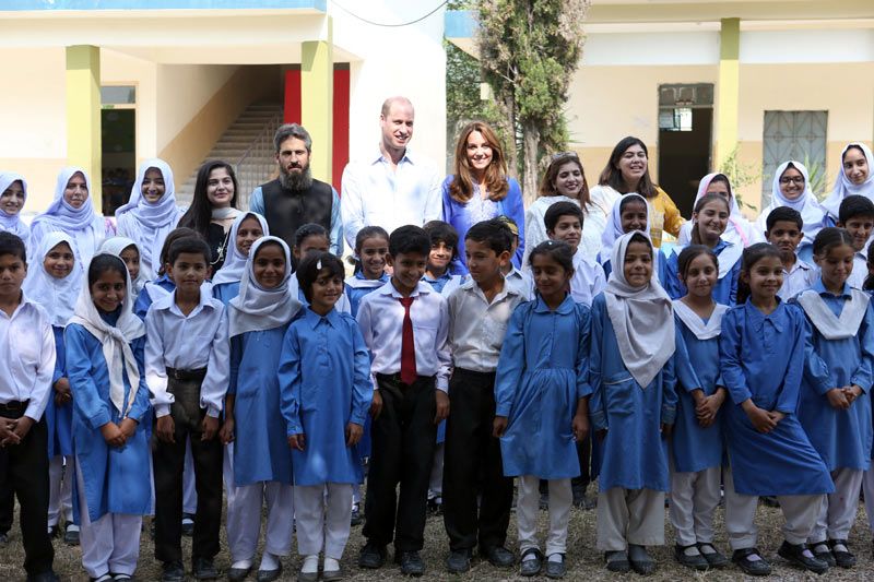 Duques de Cambridge en Pakistán