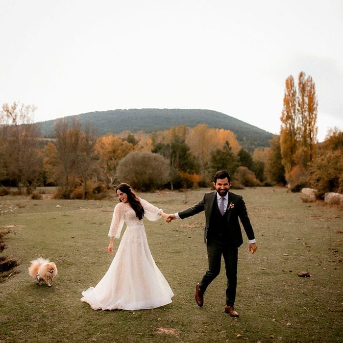 Boda íntima en el campo