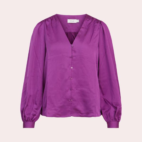 camisa morada