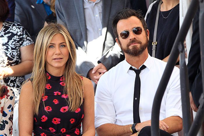 Justin Theroux y Jennifer Aniston