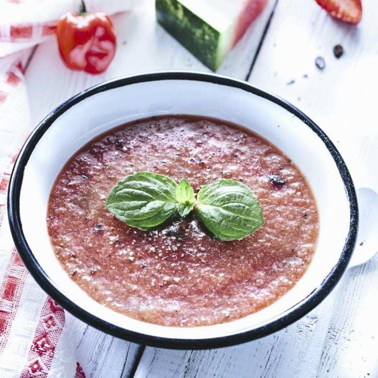 receta gazpacho sandia