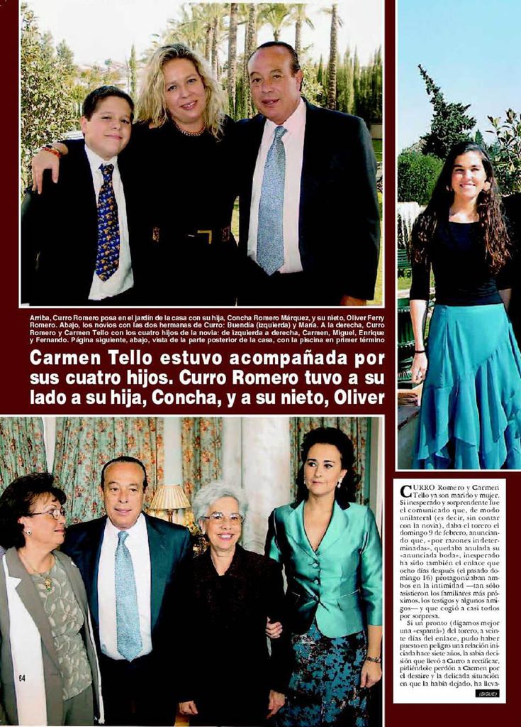 Boda Curro Romero Carmen Tello