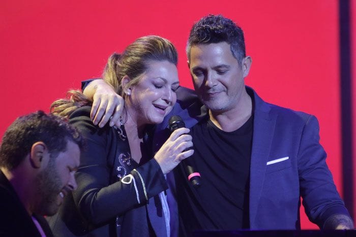 Niña Pastori y Alejandro Sanz