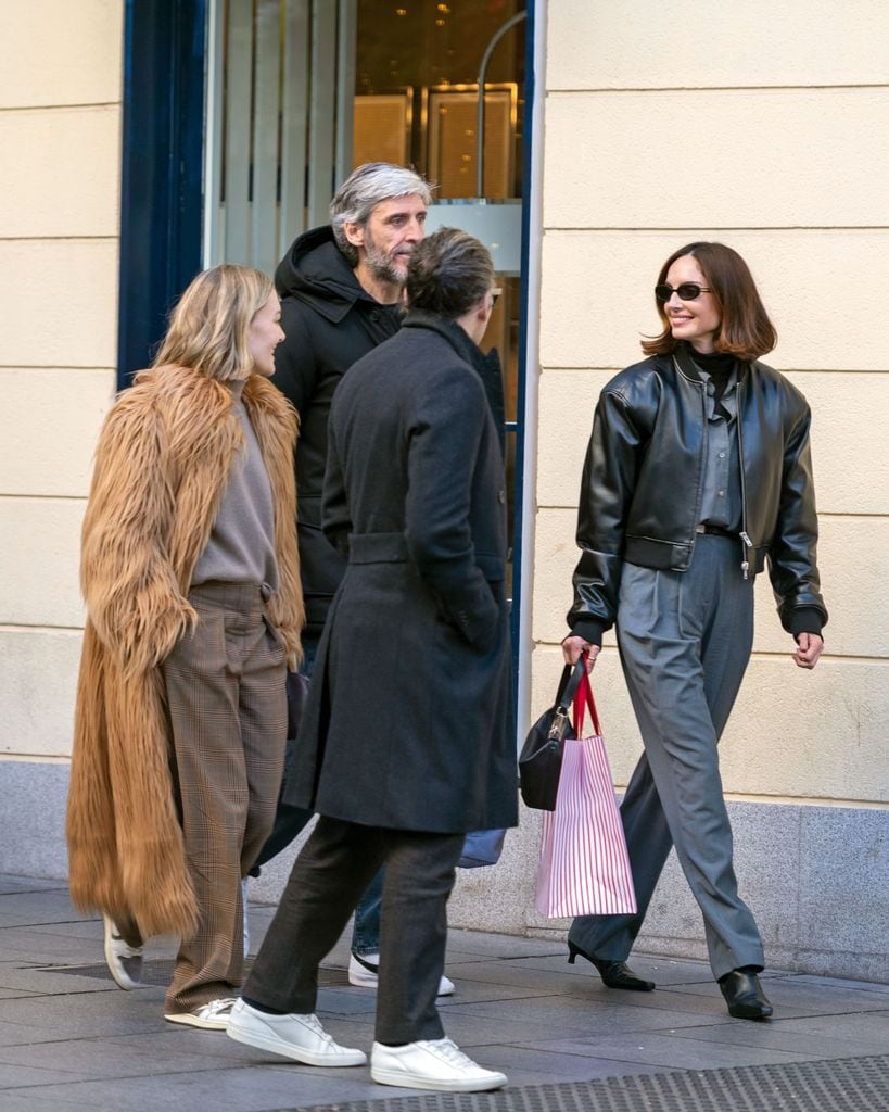 Eugenia Silva, Marta Ortega, Carlos Torretta y Alfonso de Borbón juntos en Madrid