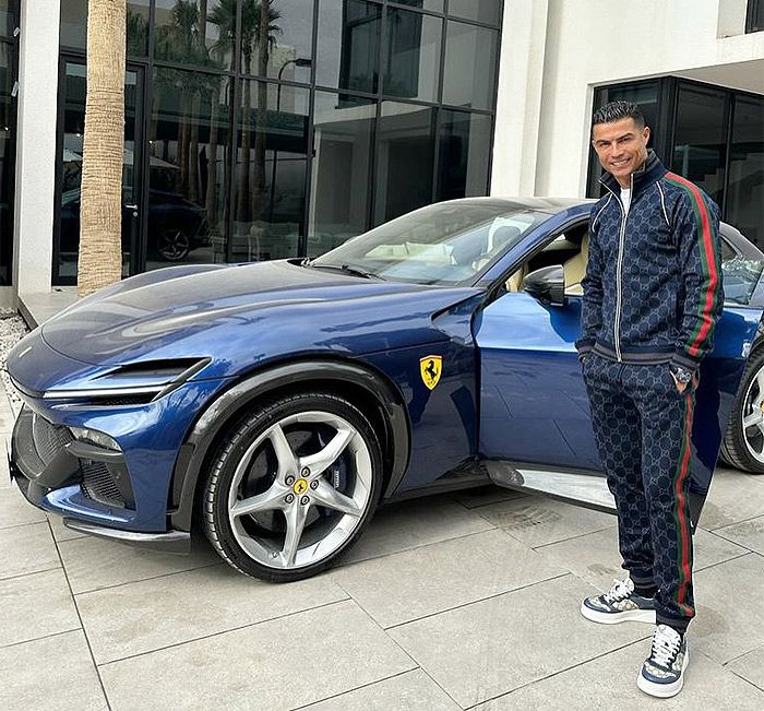 Cristiano Ronaldo y su hija Bella Esmeralda