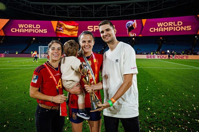 Celebración tras conquistar el título