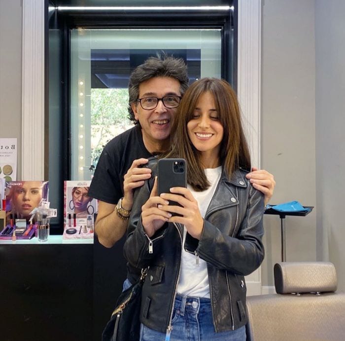 Macarena García estrena nuevo look: 'long bob' con flequillo degradado