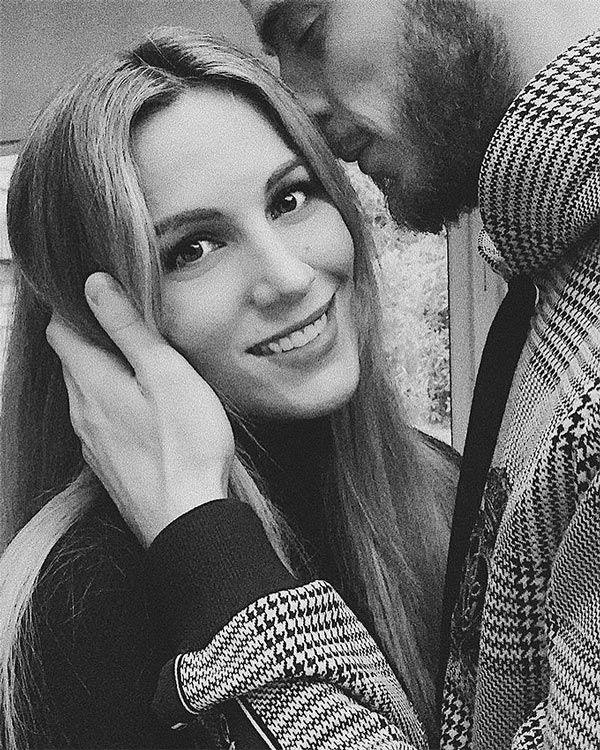 Edurne y David de Gea 