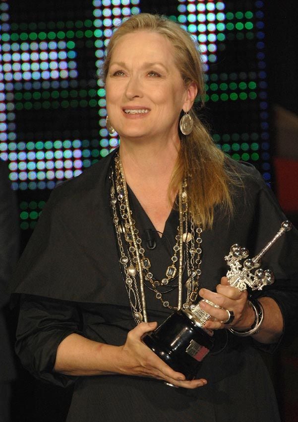 Meryl Sreep recibe el premio Donostia en el Festival de San Sebastián