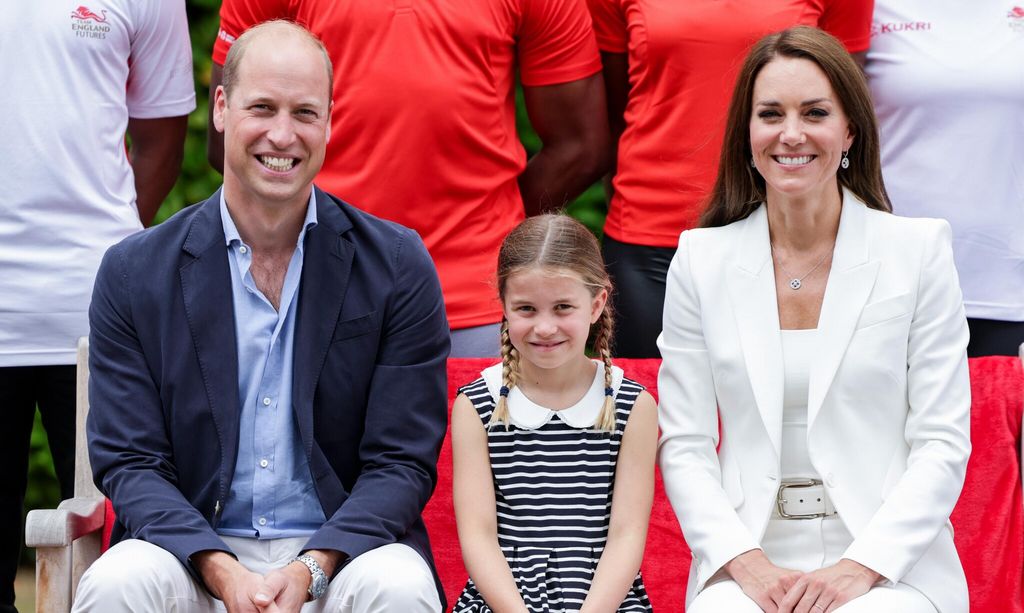 Princess Charlotte joins Prince William and Kate at Commonwealth Games