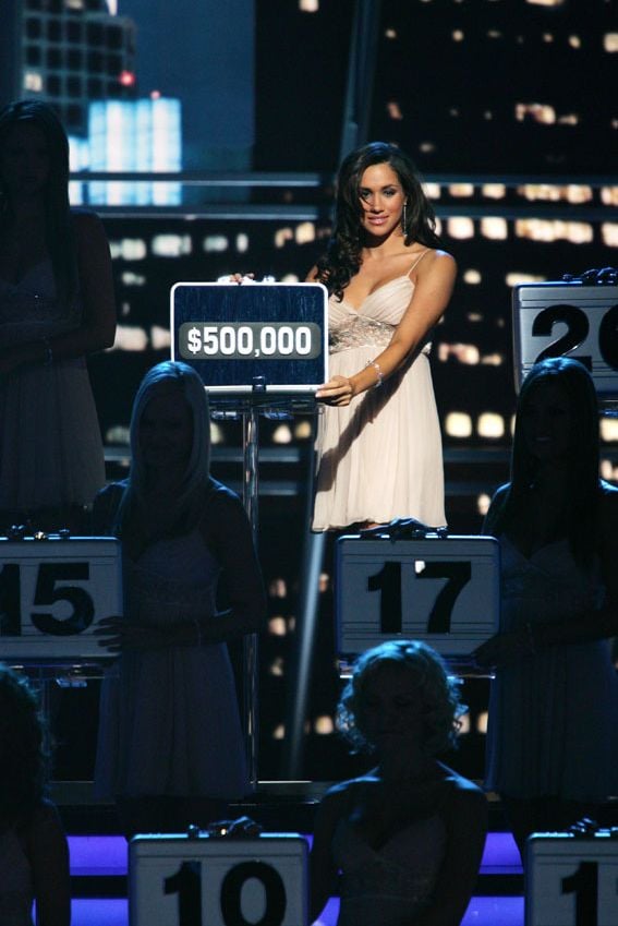 Meghan Markle en el programa 'Deal or No Deal'