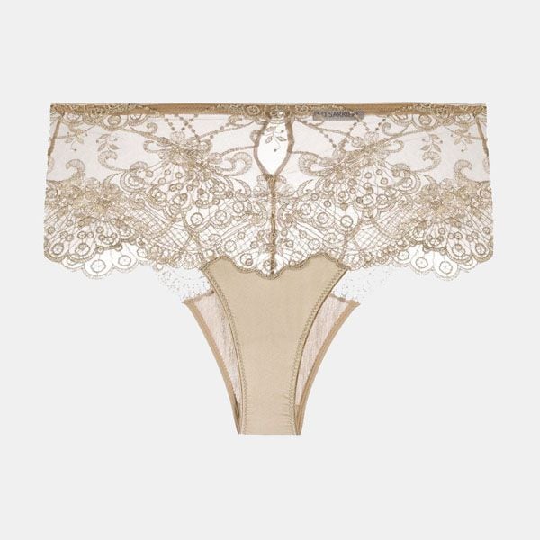 bragas lenceras beige tiro alto