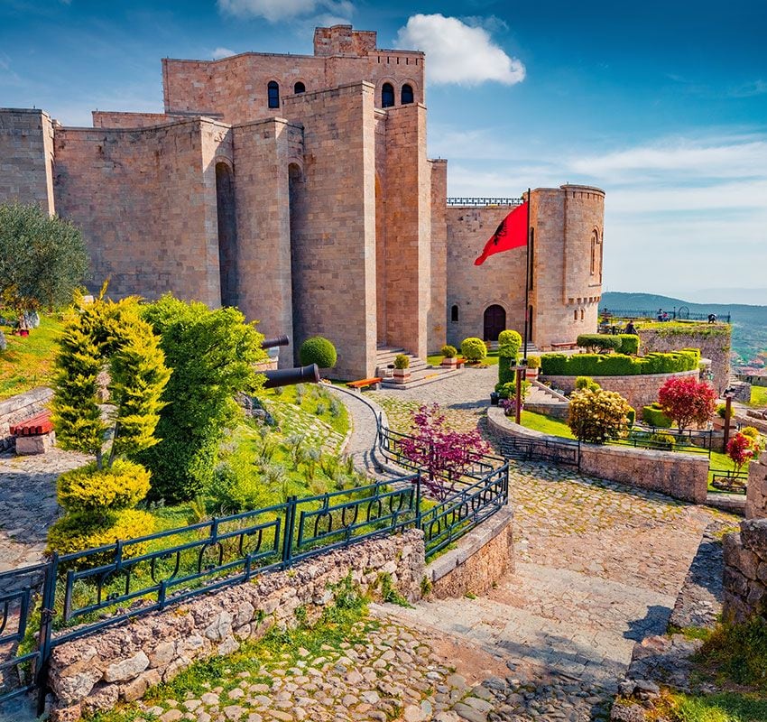 Castle-of-Kruja, Albania